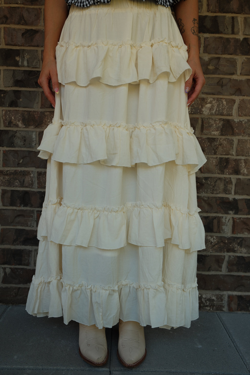 Wildflower Ruffle Skirt