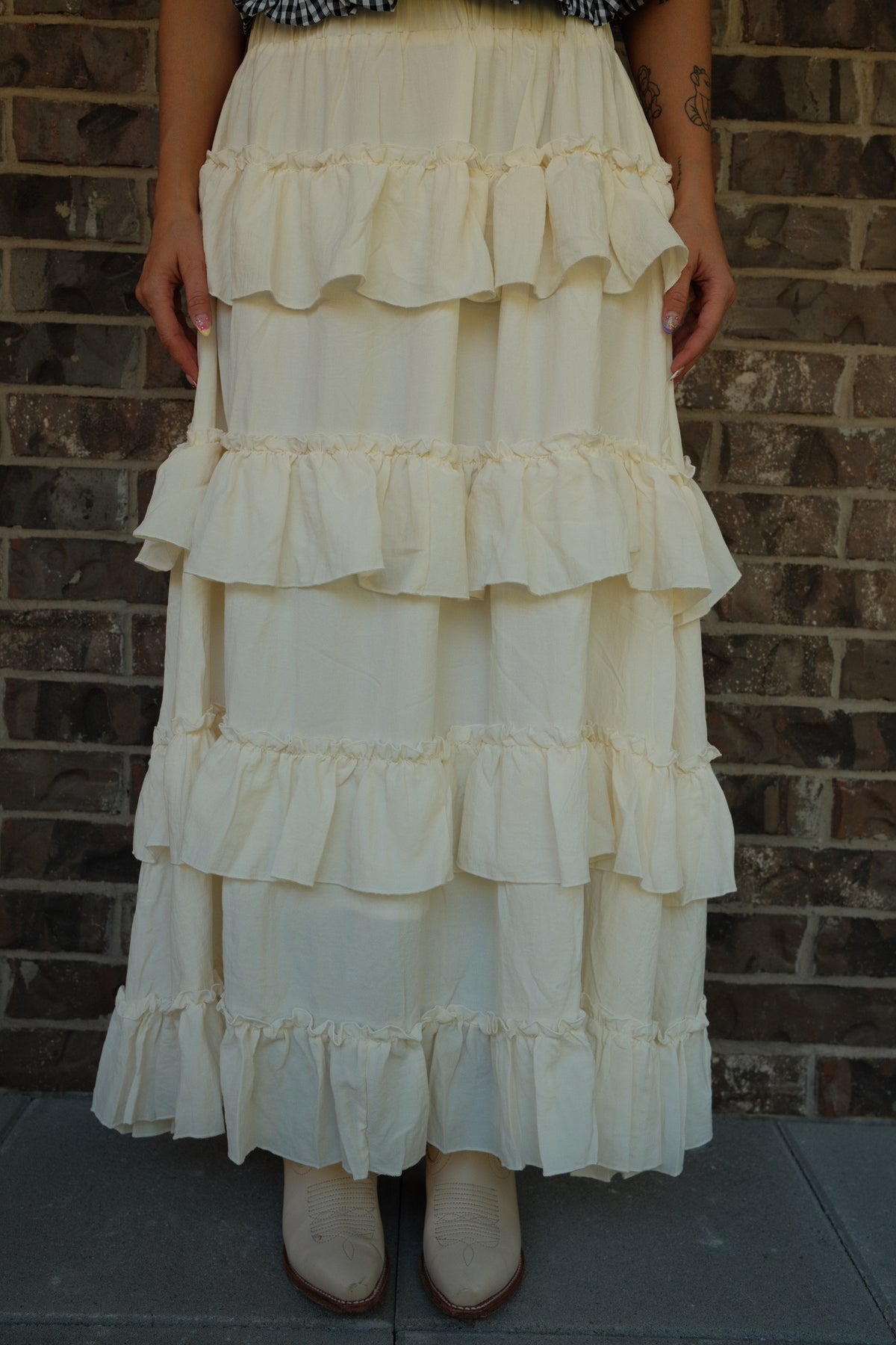 Wildflower Ruffle Skirt