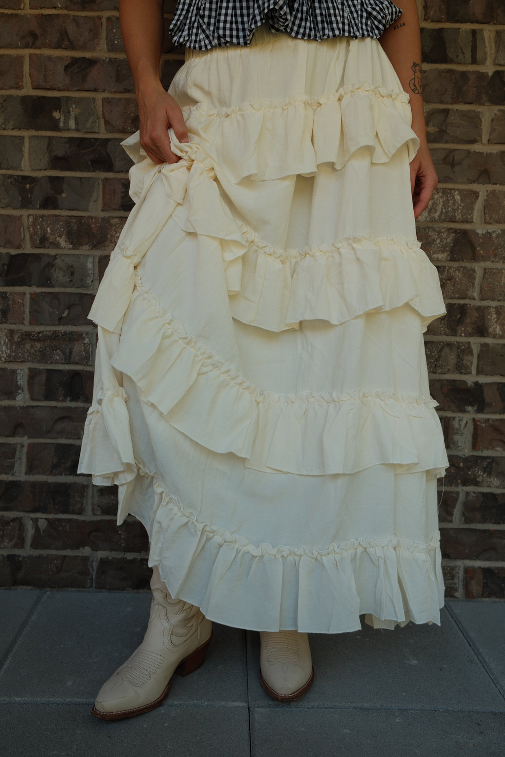 Wildflower Ruffle Skirt